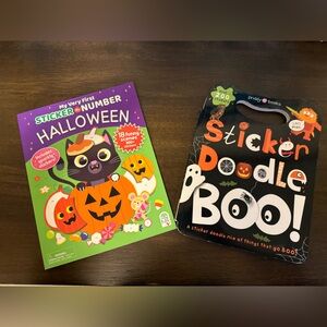 Halloween Sticker Activity Book Set